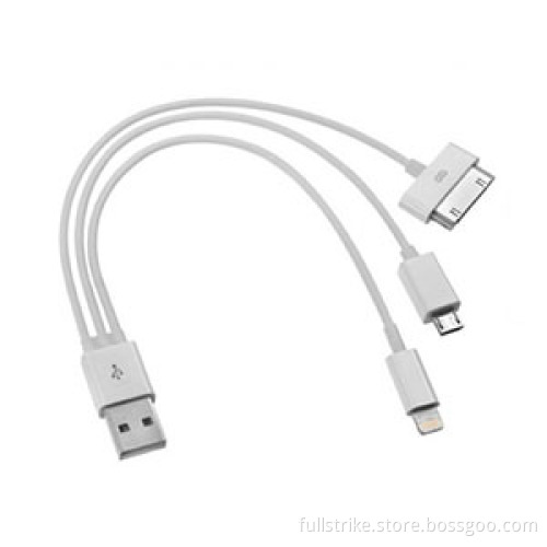 4 in 1 Multi-Function USB Charge Cable for iPhone 4, iPhone 5 and Micro USB Devices